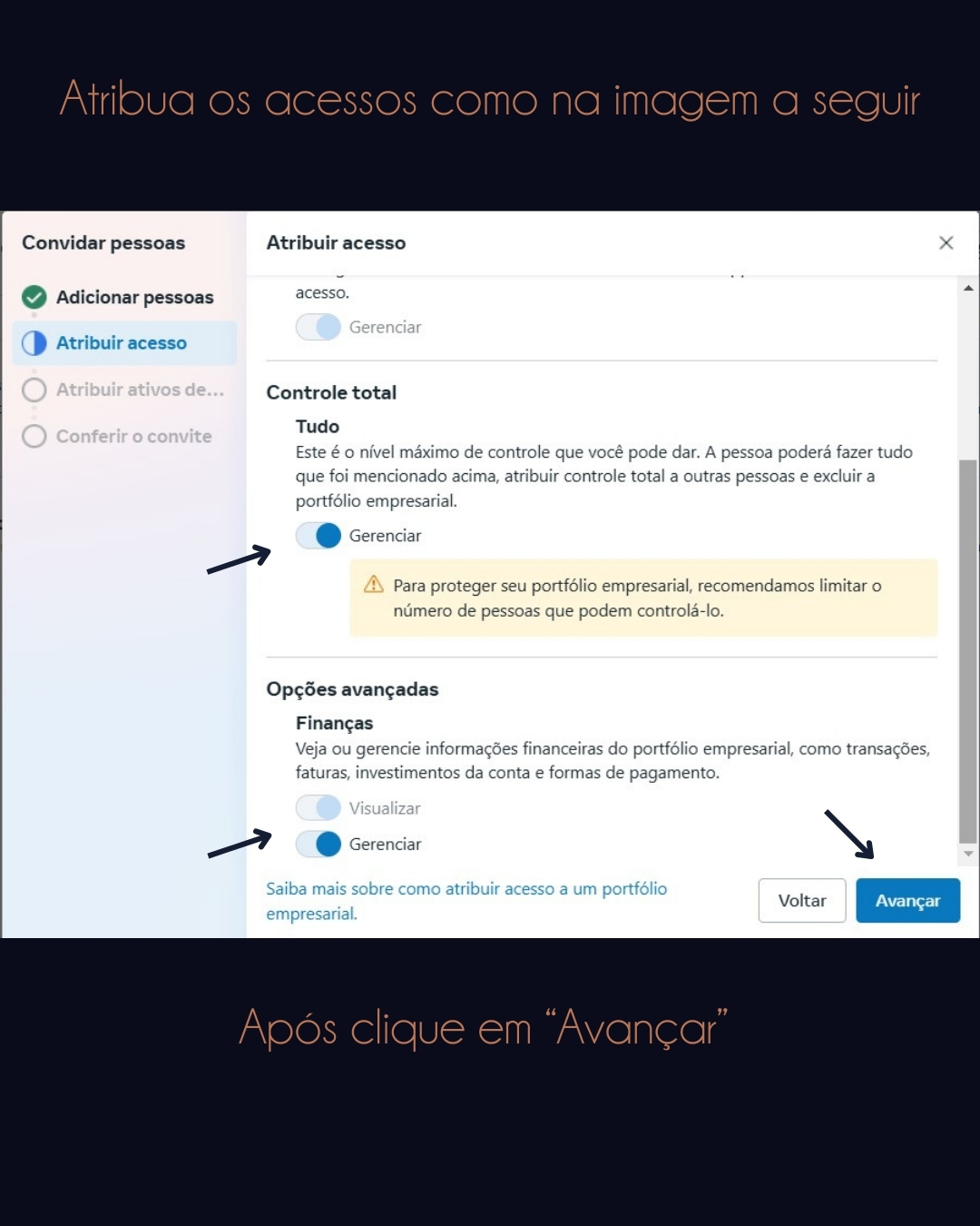 Passo 6 - Adicionando ativos